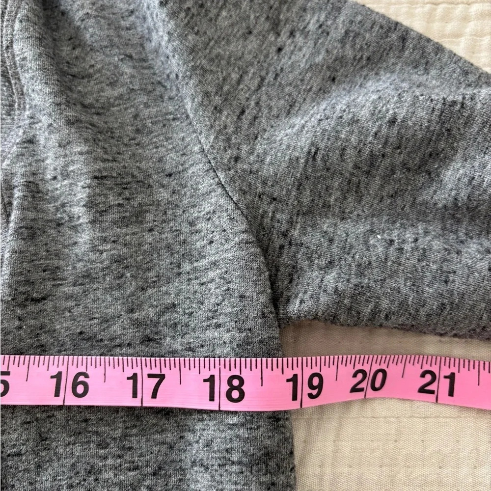 Athleta Pranayama Wrap Marled Gray Open Front Cardigan Yoga Lounge XXS - Picture 5 of 8